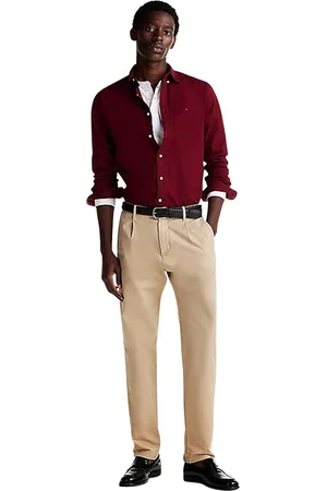 Tommy Hilfiger Regular Fit overhemd uni