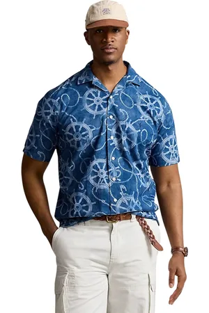 Ralph Lauren Overhemd geprint Big&Tall katoen