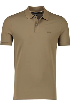 HUGO BOSS BOSS Black Pallas polo effen wijde fit katoen