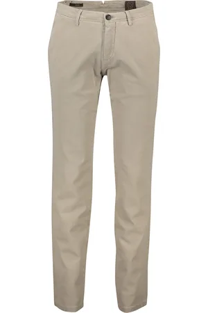 Atelier Gardeur Lichtbruine chino katoen slim fit