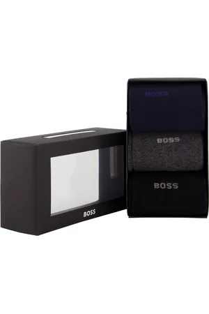 HUGO BOSS BOSS Black sokken 3-pack donkerblauw, en zwart