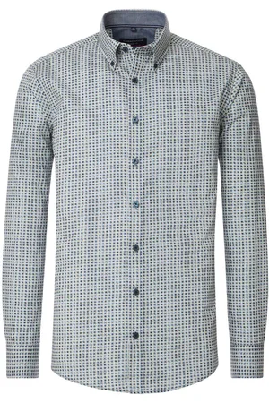 Casa Moda Geprint overhemd wijde fit