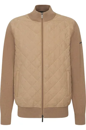 Bugatti Outdoor vest effen wijde fit
