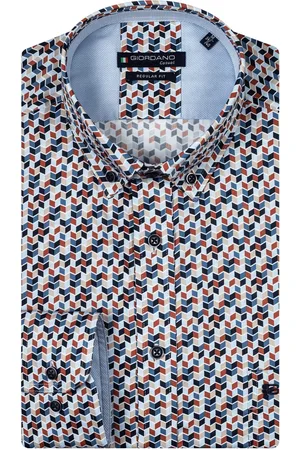 Giordano Overhemd katoen geprint button-down