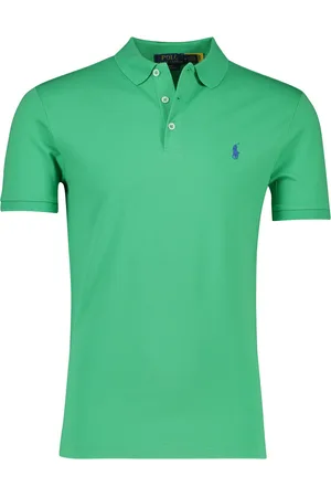 Ralph Lauren Polo slim fit effen katoen Stretch Mesh