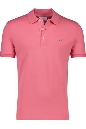 Lacoste Polo slim fit effen