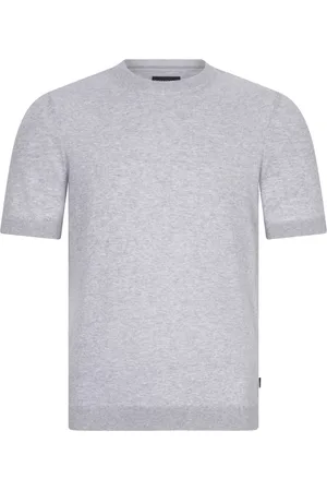 Cavallaro Napoli T-shirt effen slim fit katoen