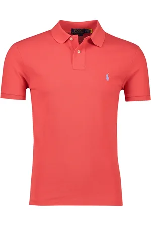Ralph Lauren Polo slim fit effen katoen met logo