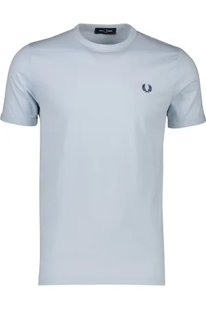 Fred Perry T-shirt met donkerblauw logo