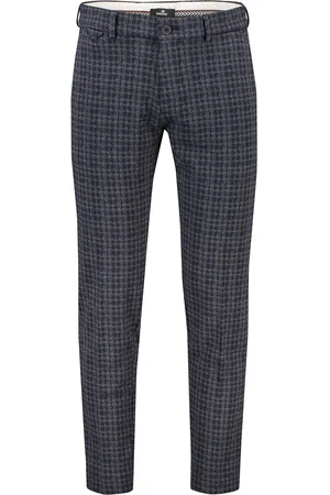 Vanguard Katoenen broek geruit chino