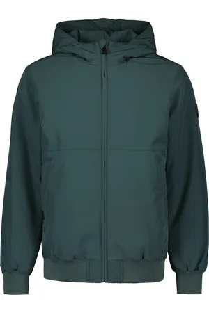 Airforce Bomber effen rits slim fit