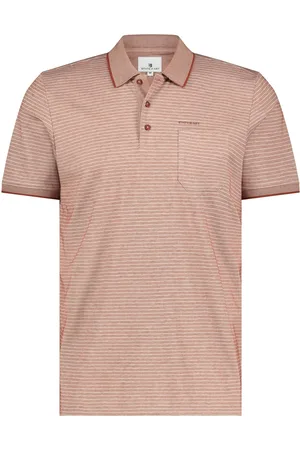 State of art Poloshirt wijde fit gestreept