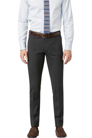 Meyer Broek Roma wol stretch antraciet