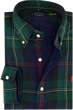Ralph Lauren Custom Fit casual overhemd geruit