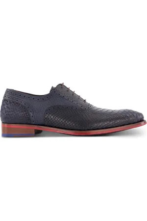 Floris van Bommel Schoenen slangenleer