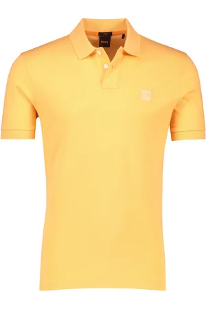 HUGO BOSS BOSS Orange Passenger polo effen slim fit katoen
