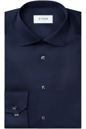 Eton Overhemd Contemporary fit signature twill