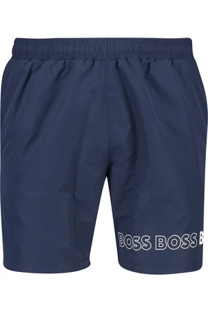 HUGO BOSS Boss Dolphin zwembroek effen met Boss opdruk