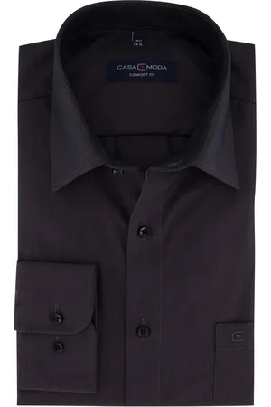 Casa Moda Overhemd Comfort Fit antraciet