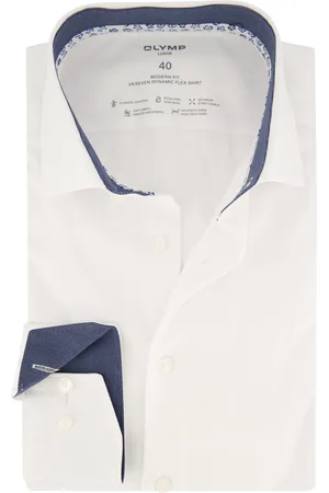 Olymp Luxor overhemd Modern Fit katoen 24 seven