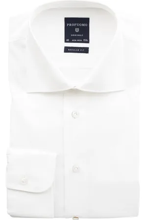 Profuomo Overhemd strijkvrij regular fit