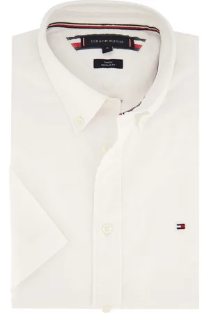 Tommy Hilfiger Katoenen regular fit overhemd Thflex