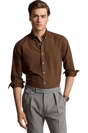 Ralph Lauren Custom Fit Oxford overhemd