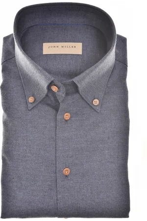 john miller Overhemd Tailored Fit New 100% katoen
