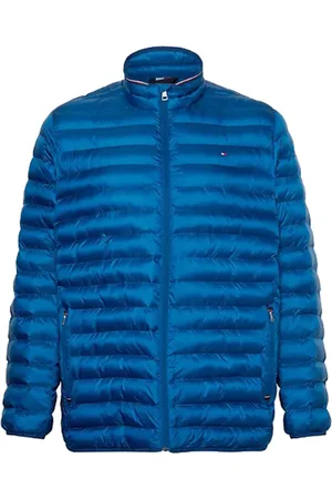 Tommy Hilfiger Blauwe winterjas normale fit Big&Tall