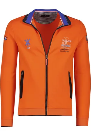 Portofino Race vest GP effen katoen stretch
