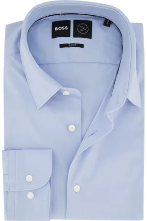 HUGO BOSS Overhemd slim fit effen