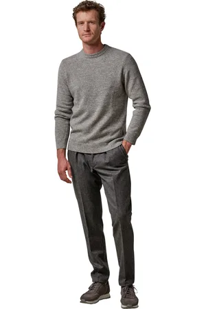 Profuomo Trui ronde hals wol normale fit