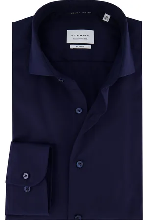 ETERNA Overhemd lange mouwen slim fit
