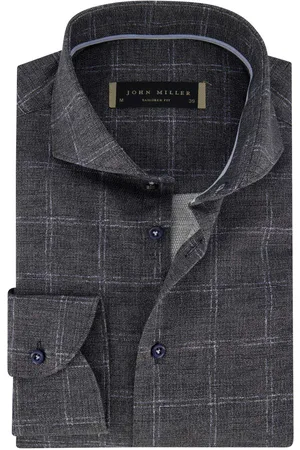 john miller Overhemd geruit tailored fit
