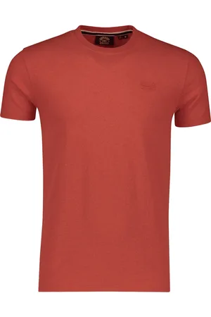 Superdry T-shirt effen katoen