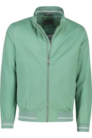 Pierre Cardin Katoenen zomerjas lichtgroen modern fit