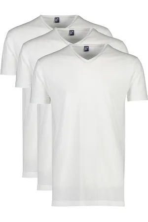 Alan Red Vermont t-shirt 3-pack effen katoen