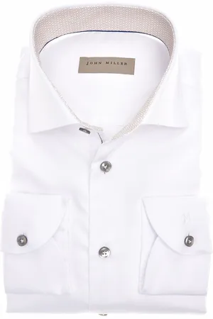 john miller Zakelijk overhemd tailored fit katoen