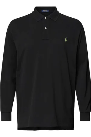Ralph Lauren Polo Big&Tall normale fit effen katoen 2 knoops