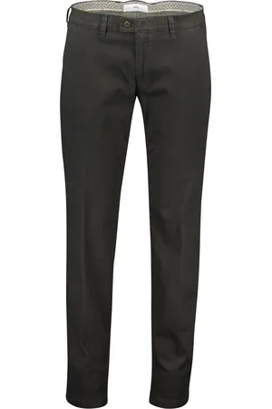 Brax Katoenen broek Felix geprint modern fit