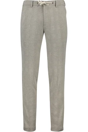 Born with Appetite Broek chino geruit touwsluiting