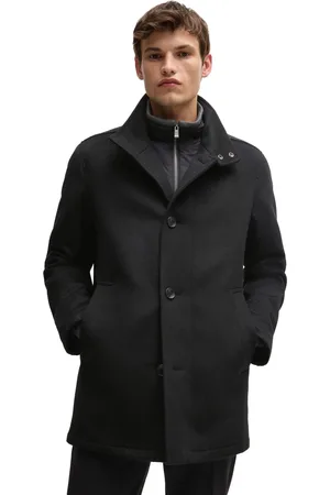 HUGO BOSS Boss Black winterjas mantel Coxtan hoge hals