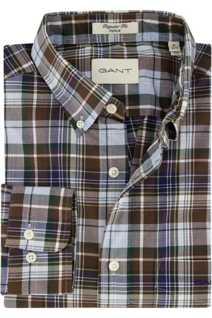 GANT Casual geruit overhemd normale fit katoen