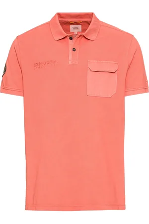 Camel Active Polo wijde fit effen