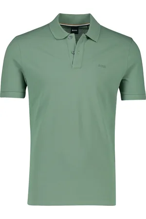 HUGO BOSS Katoenen polo normale fit korte mouw pallas