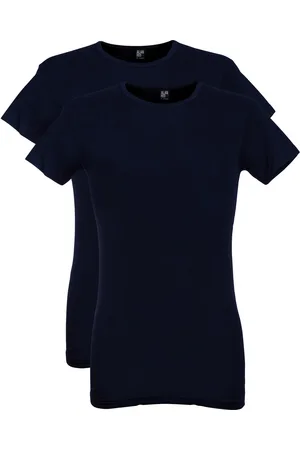 Alan Red Ottawa t-shirt effen katoen two pack