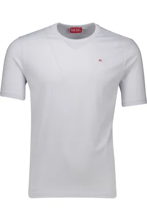 Diesel Sportief T-shirt ronde hals effen