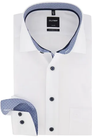 Olymp Strijkvrij Overhemd Modern Fit mouwlengte 7