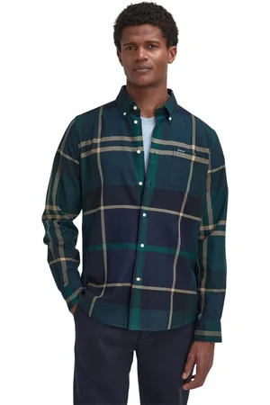 Barbour Overhemd tailored fit geruit