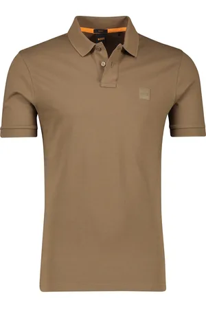 HUGO BOSS BOSS polo effen slim fit katoen